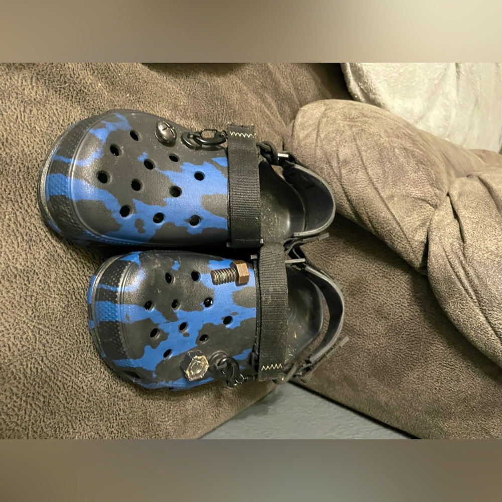 Post Malone crocs and jib bits